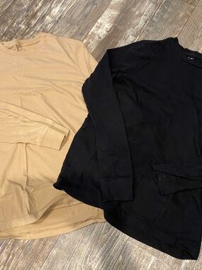 George Black Knit Top